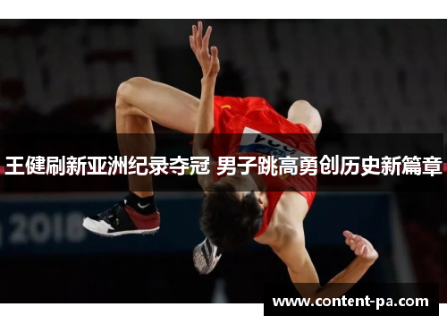王健刷新亚洲纪录夺冠 男子跳高勇创历史新篇章